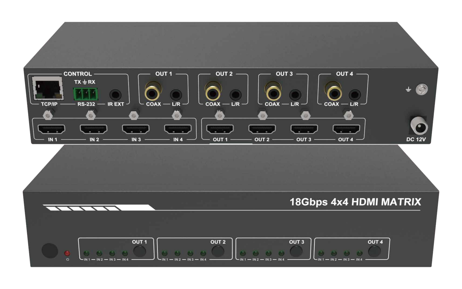DP-MXB42AP 4x2 HDMI 4K60 Matrix