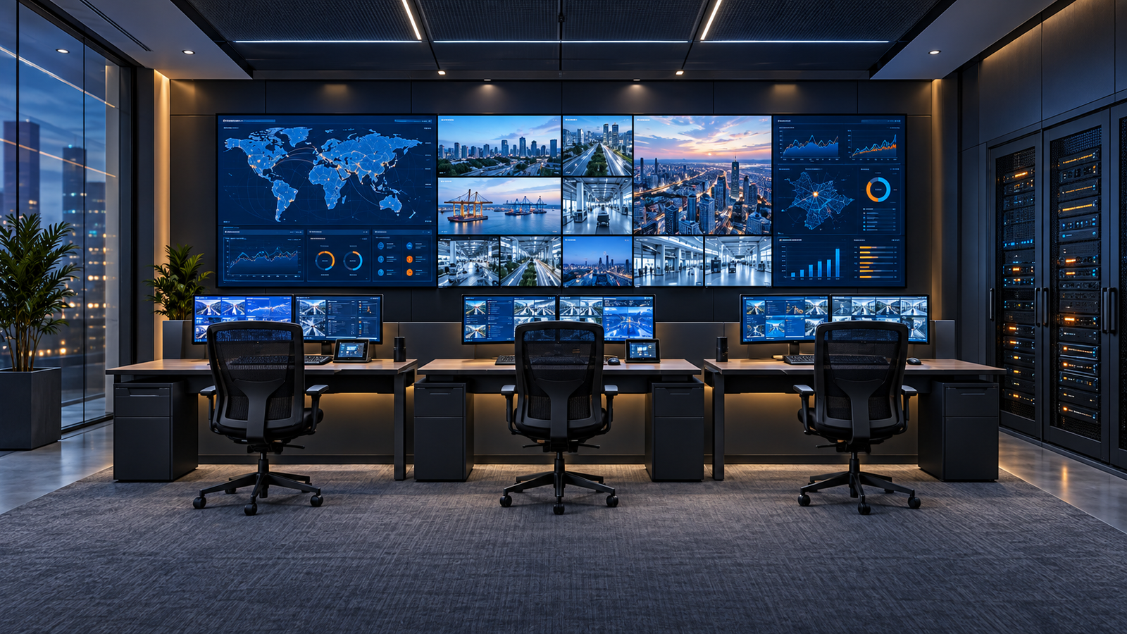 Control Rooms AV showroom