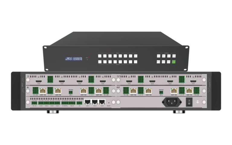 DP-MX988M 8x8 4K60 Seamless Modular Matrix