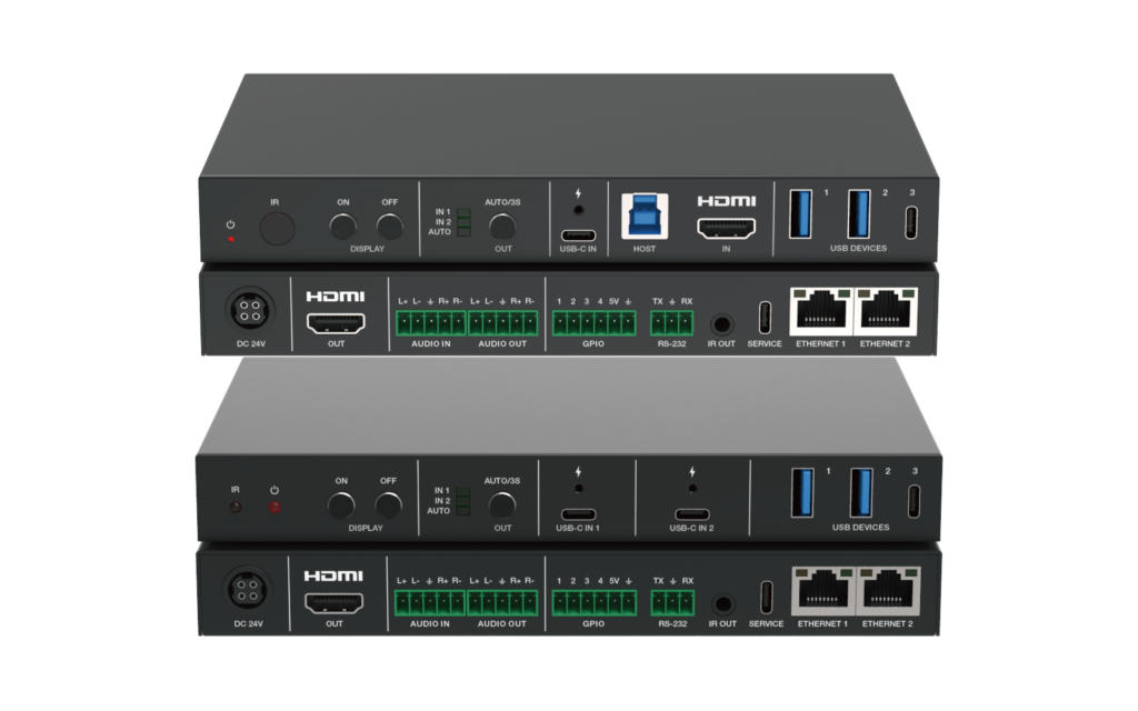 DP-HUB21 2x1 HDMI / USB-C 4K60 Huddle Room Switcher